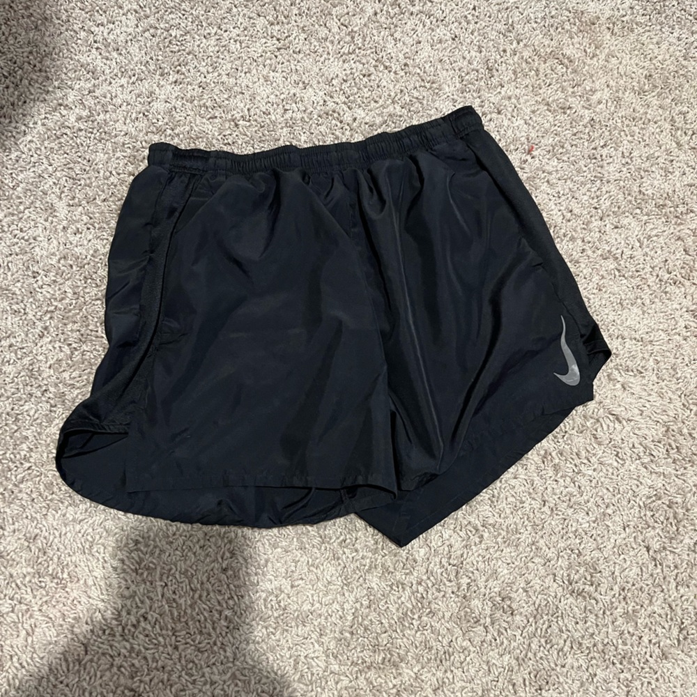 Men’s Nike running shorts in black